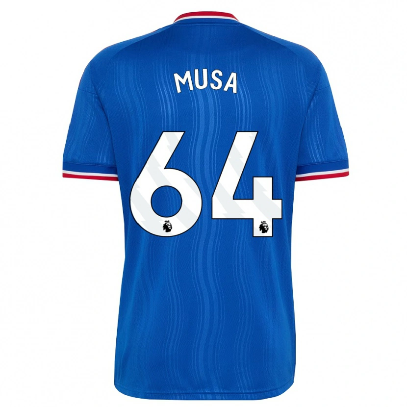 Danxen Men Victor Musa #64 Blue White Red Away Jersey 2026/27 T-Shirt