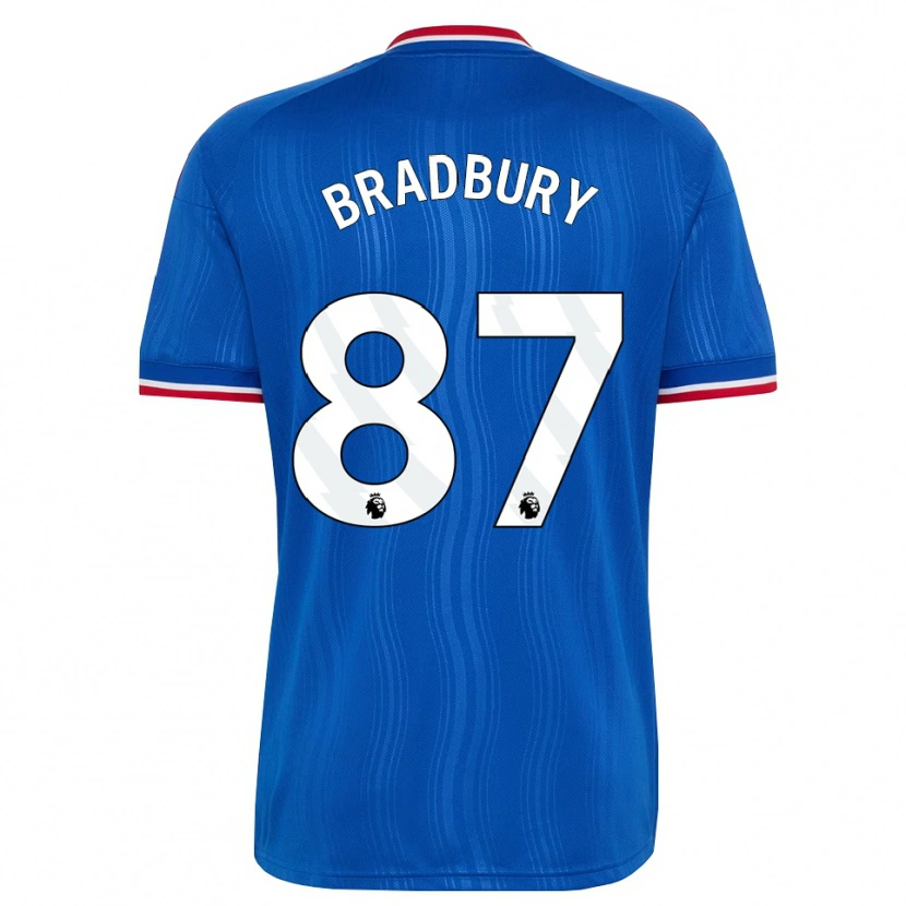 Danxen Men Louie Bradbury #87 Blue White Red Away Jersey 2026/27 T-Shirt