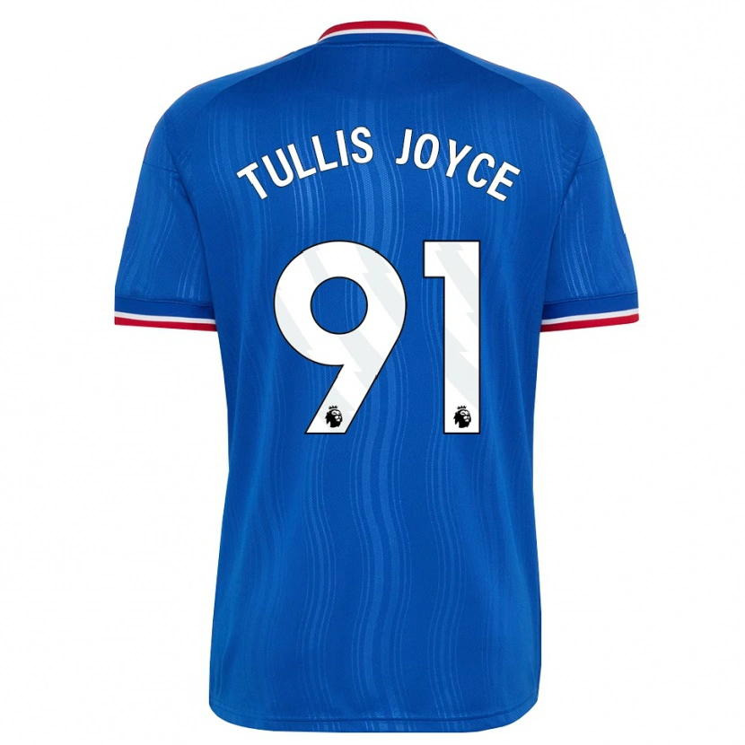 Danxen Men Phallon Tullis-Joyce #91 Blue White Red Away Jersey 2026/27 T-Shirt