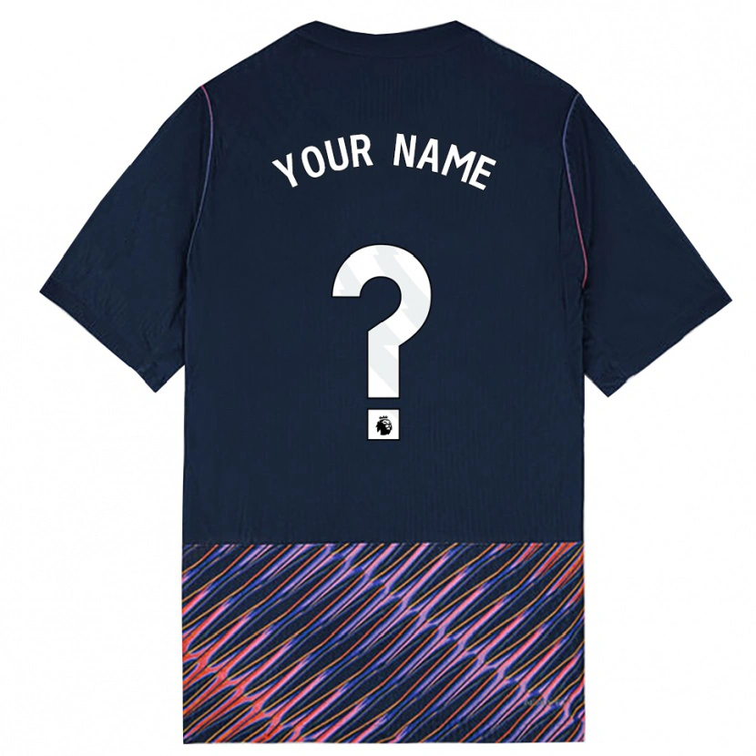 Danxen Men Your Name #0 Royal Blue White Away Jersey 2026/27 T-Shirt