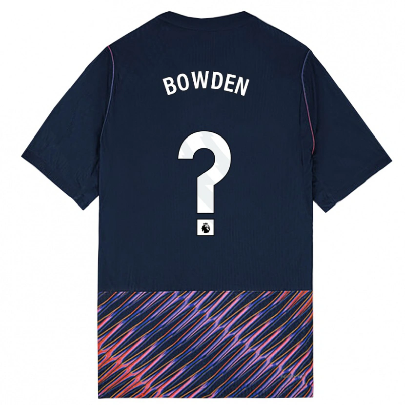 Danxen Men Jamie Bowden #0 Royal Blue White Away Jersey 2026/27 T-Shirt