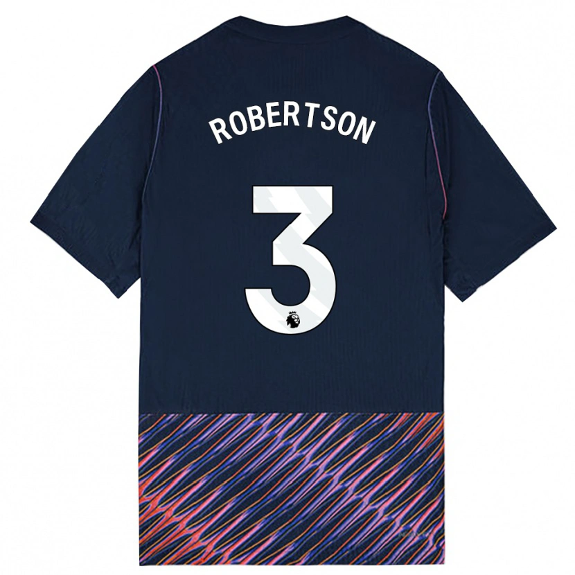 Danxen Men Andrew Robertson #3 Royal Blue White Away Jersey 2026/27 T-Shirt