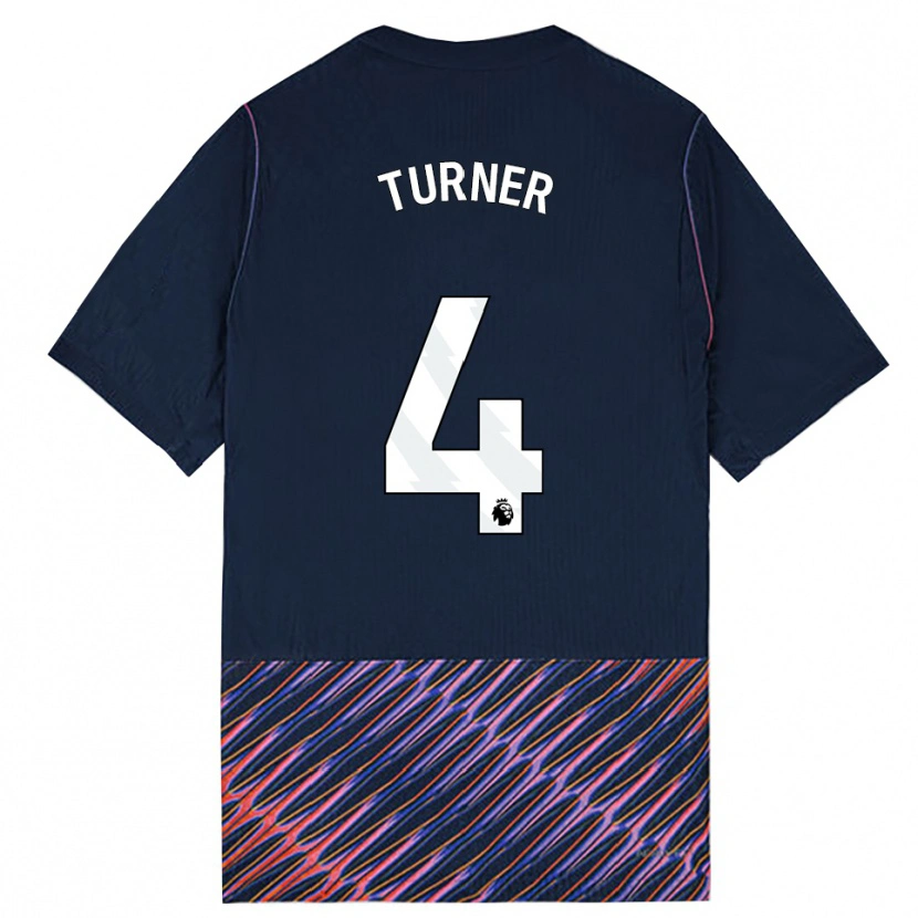 Danxen Men Amy Turner #4 Royal Blue White Away Jersey 2026/27 T-Shirt