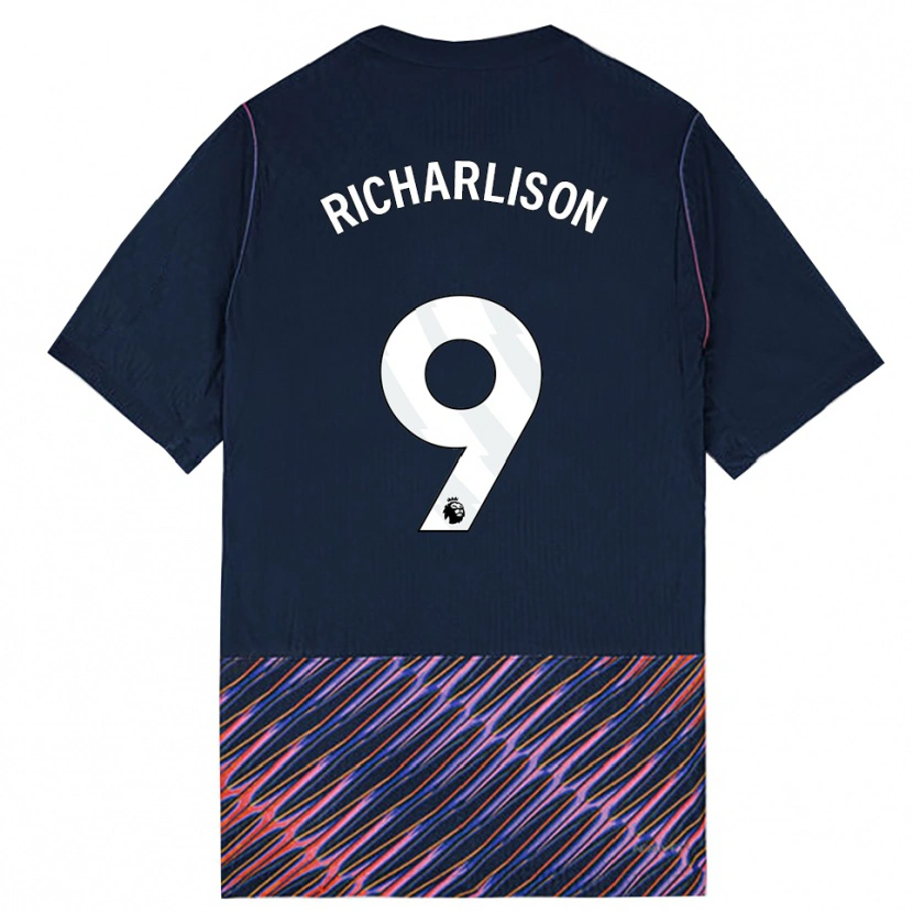 Danxen Men Richarlison De Andrade #9 Royal Blue White Away Jersey 2026/27 T-Shirt
