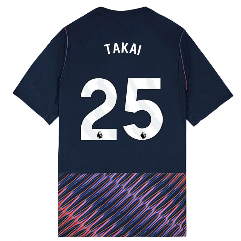 Danxen Men Kota Takai #25 Royal Blue White Away Jersey 2026/27 T-Shirt