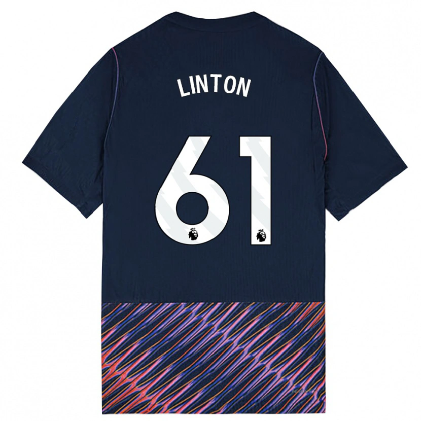 Danxen Men Jahziah Linton #61 Royal Blue White Away Jersey 2026/27 T-Shirt