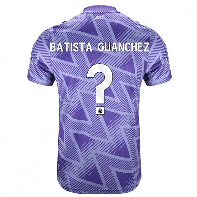 Danxen Men Aidan Batista Guanchez #0 Palevioletred White Away Jersey 2026/27 T-Shirt