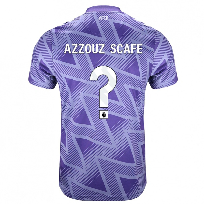 Danxen Men Jaheim Azzouz Scafe #0 Palevioletred White Away Jersey 2026/27 T-Shirt