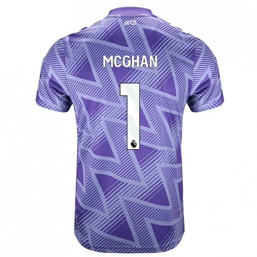 Danxen Men Hayden Mcghan #1 Palevioletred White Away Jersey 2026/27 T-Shirt