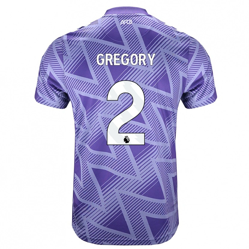 Danxen Men Karlos Gregory #2 Palevioletred White Away Jersey 2026/27 T-Shirt