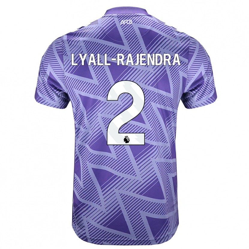 Danxen Men Max Lyall-Rajendra #2 Palevioletred White Away Jersey 2026/27 T-Shirt