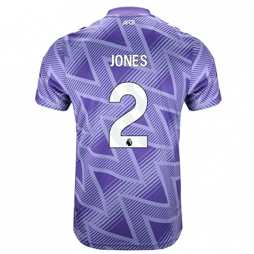 Danxen Men Abby Jones #2 Palevioletred White Away Jersey 2026/27 T-Shirt