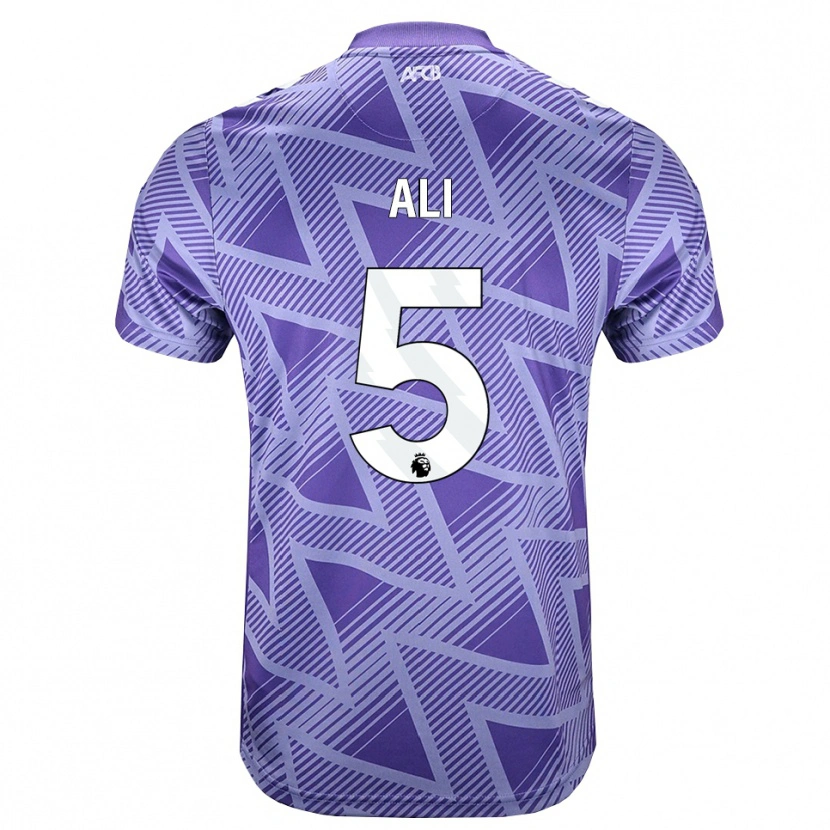 Danxen Men Ameer Ali #5 Palevioletred White Away Jersey 2026/27 T-Shirt