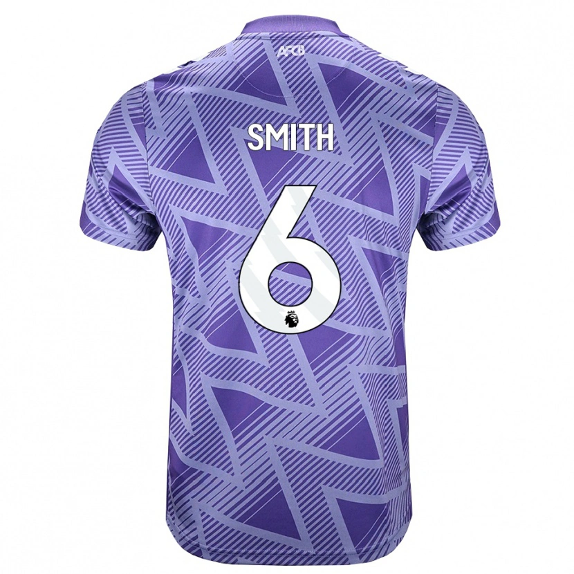 Danxen Men Maisy Smith #6 Palevioletred White Away Jersey 2026/27 T-Shirt