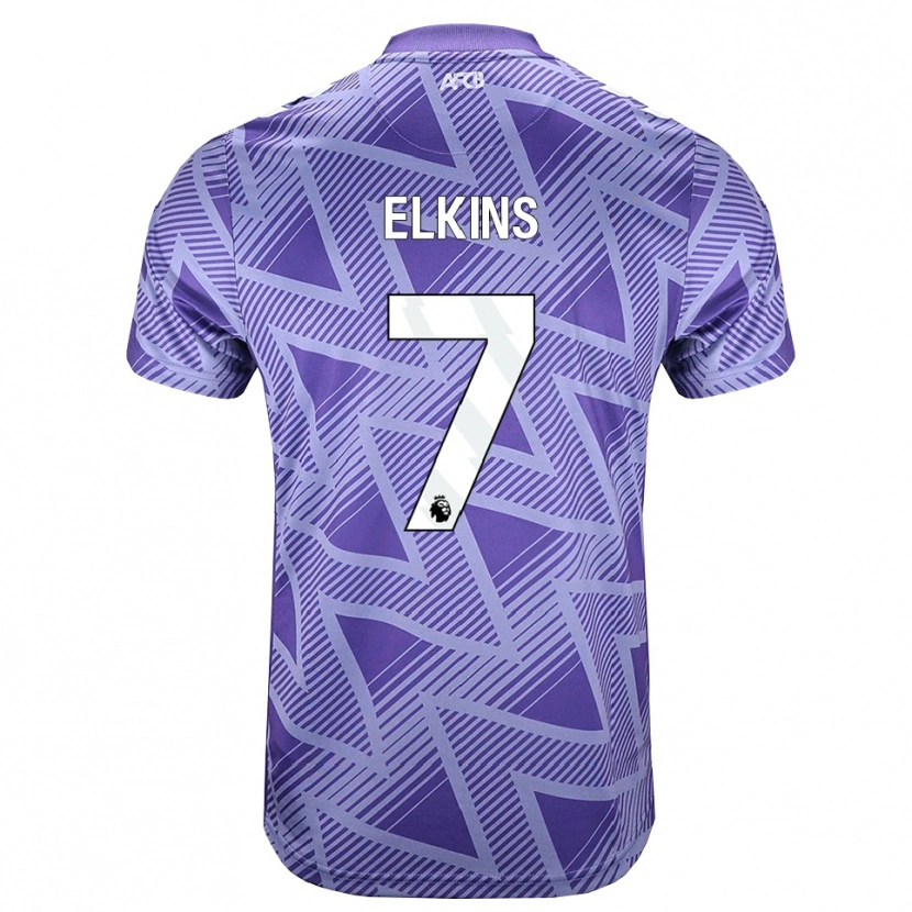 Danxen Men Elle Elkins #7 Palevioletred White Away Jersey 2026/27 T-Shirt