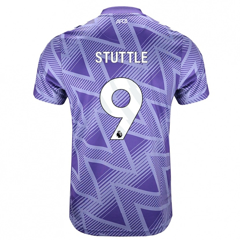 Danxen Men Jonny Stuttle #9 Palevioletred White Away Jersey 2026/27 T-Shirt
