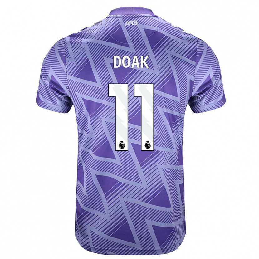 Danxen Men Ben Gannon-Doak #11 Palevioletred White Away Jersey 2026/27 T-Shirt