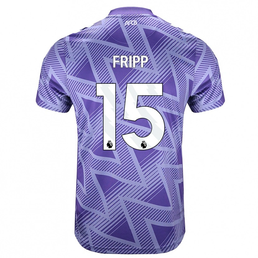 Danxen Men Kelly Fripp #15 Palevioletred White Away Jersey 2026/27 T-Shirt