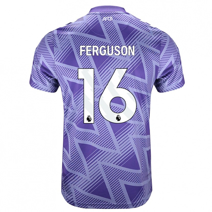 Danxen Men Josh Ferguson #16 Palevioletred White Away Jersey 2026/27 T-Shirt