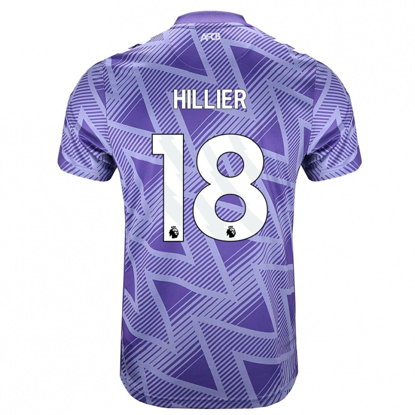 Danxen Men Gemma Hillier #18 Palevioletred White Away Jersey 2026/27 T-Shirt