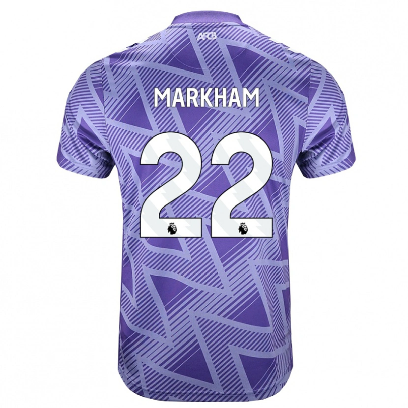 Danxen Men Jenna Markham #22 Palevioletred White Away Jersey 2026/27 T-Shirt