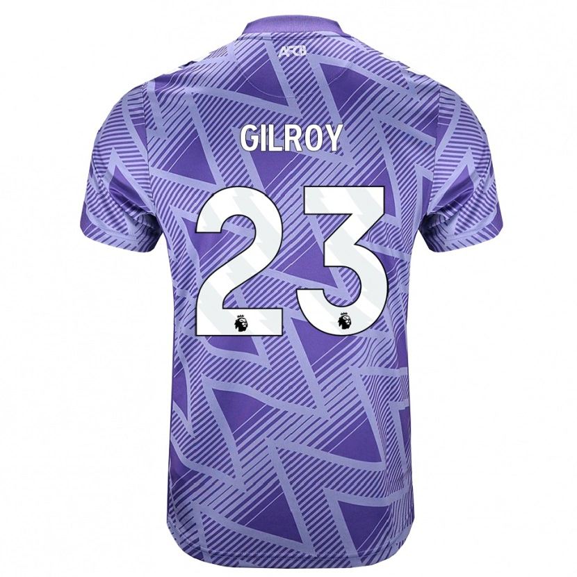 Danxen Men Chloe Gilroy #23 Palevioletred White Away Jersey 2026/27 T-Shirt