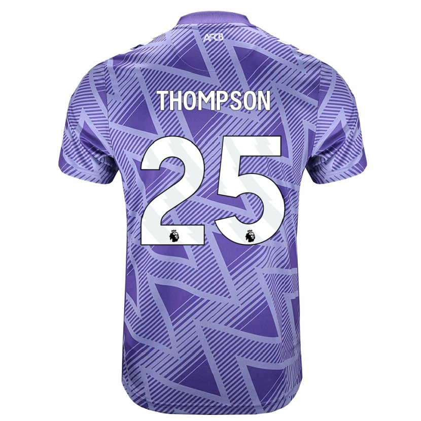 Danxen Men Kenni Thompson #25 Palevioletred White Away Jersey 2026/27 T-Shirt