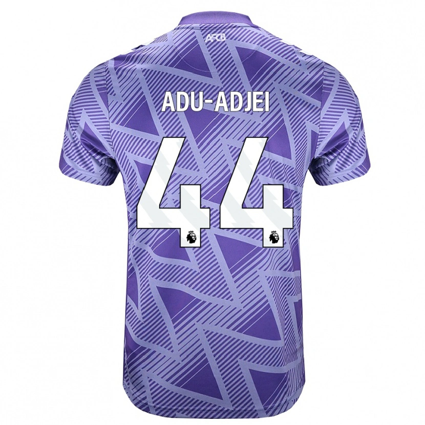 Danxen Men Daniel Adu-Adjei #44 Palevioletred White Away Jersey 2026/27 T-Shirt