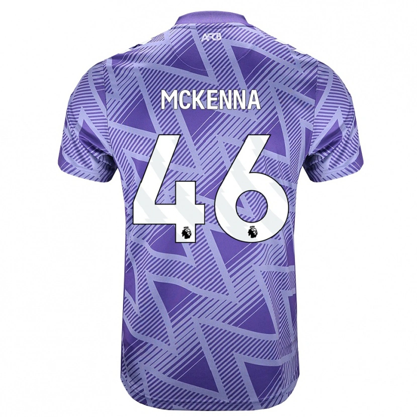 Danxen Men Callan Mckenna #46 Palevioletred White Away Jersey 2026/27 T-Shirt