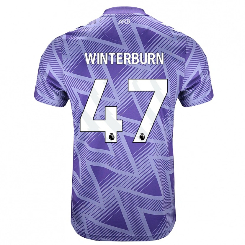 Danxen Men Ben Winterburn #47 Palevioletred White Away Jersey 2026/27 T-Shirt