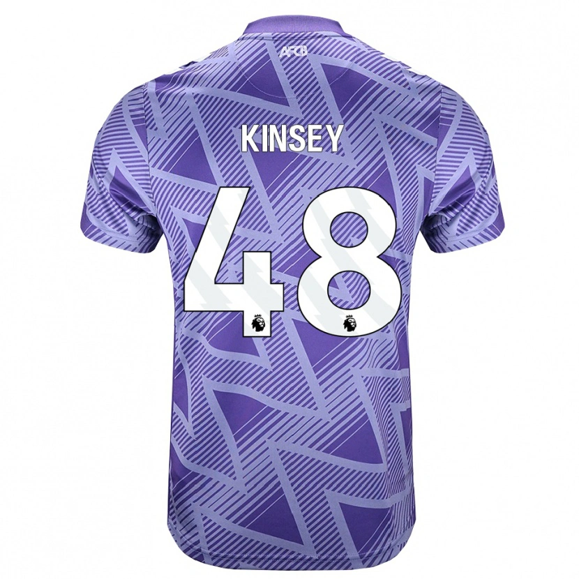 Danxen Men Max Kinsey #48 Palevioletred White Away Jersey 2026/27 T-Shirt