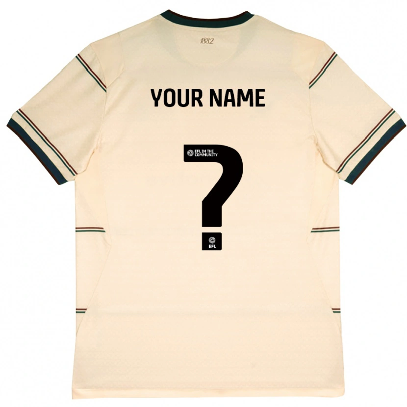 Danxen Men Your Name #0 Beige Burgundy Away Jersey 2026/27 T-Shirt