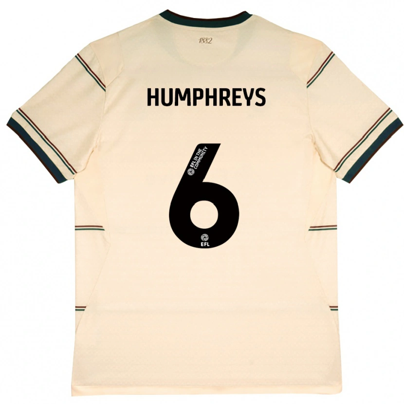 Danxen Men Bashir Humphreys #6 Beige Burgundy Away Jersey 2026/27 T-Shirt