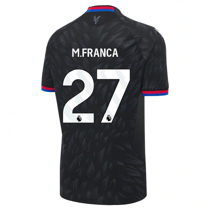 Danxen Men Matheus França #27 Black Blue Red Away Jersey 2026/27 T-Shirt