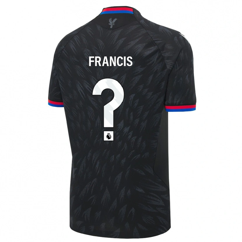 Danxen Men Chris Francis #0 Black Blue Red Away Jersey 2026/27 T-Shirt