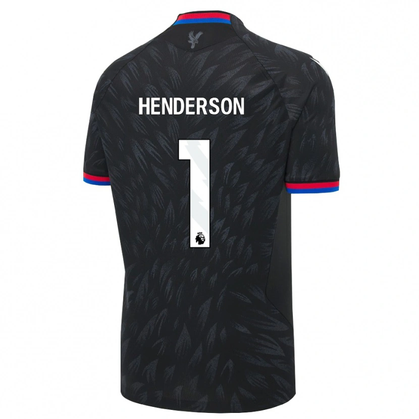 Danxen Men Dean Henderson #1 Black Blue Red Away Jersey 2026/27 T-Shirt