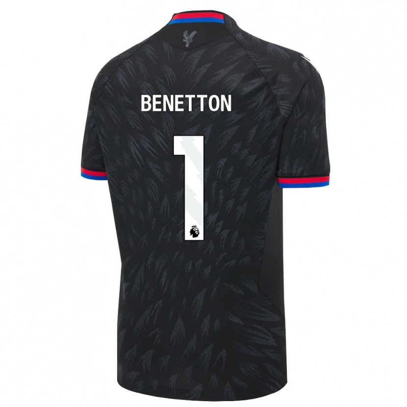 Danxen Men Lucca Benetton #1 Black Blue Red Away Jersey 2026/27 T-Shirt