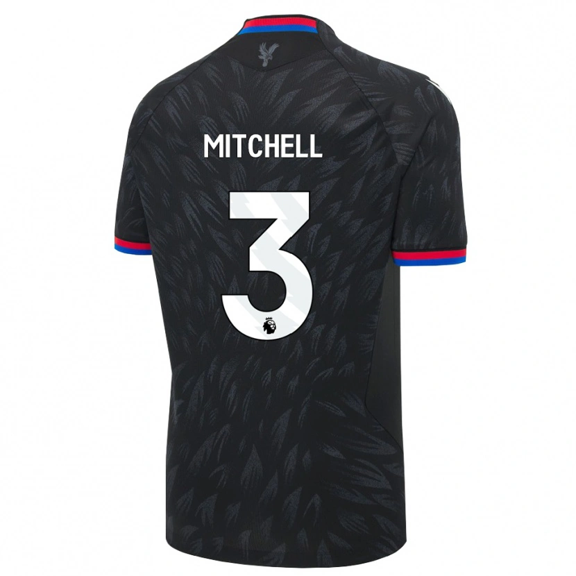 Danxen Men Tyrick Mitchell #3 Black Blue Red Away Jersey 2026/27 T-Shirt