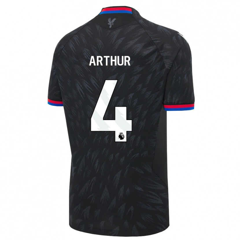 Danxen Men Chloe Arthur #4 Black Blue Red Away Jersey 2026/27 T-Shirt