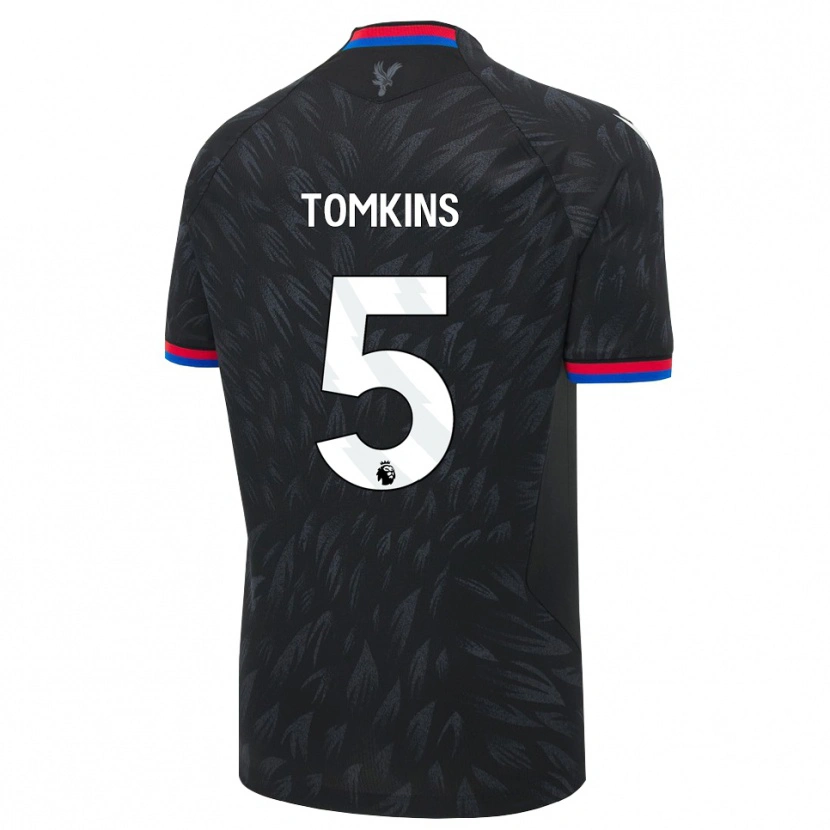 Danxen Men James Tomkins #5 Black Blue Red Away Jersey 2026/27 T-Shirt