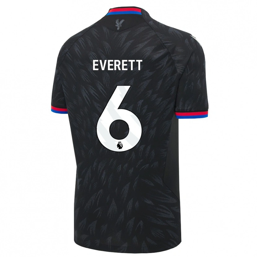 Danxen Men Aimee Everett #6 Black Blue Red Away Jersey 2026/27 T-Shirt