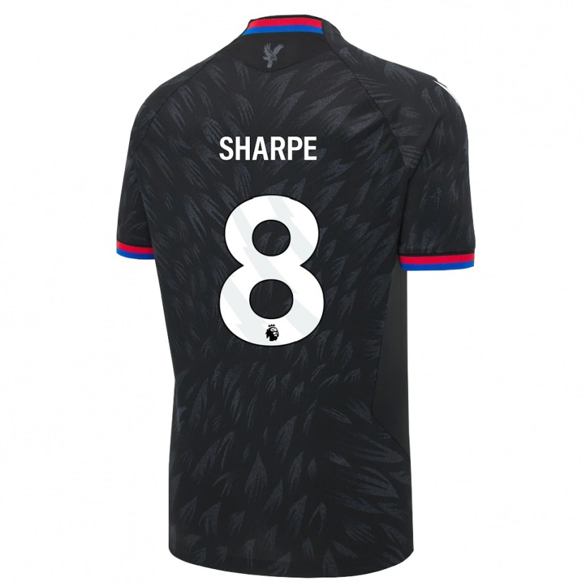 Danxen Men Molly-Mae Sharpe #8 Black Blue Red Away Jersey 2026/27 T-Shirt