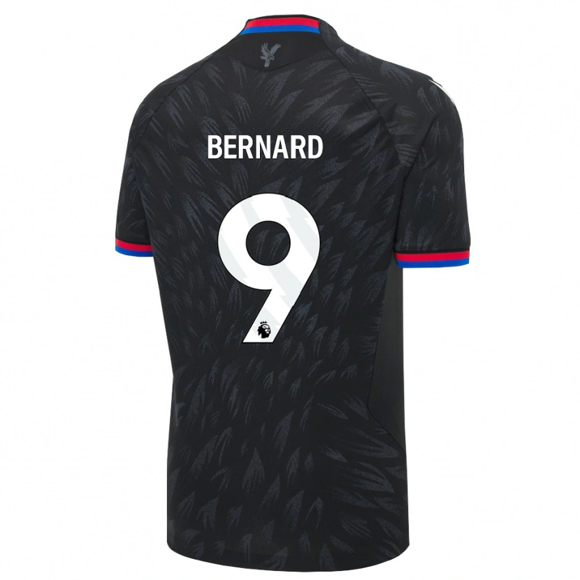 Danxen Men Mylo Bernard #9 Black Blue Red Away Jersey 2026/27 T-Shirt