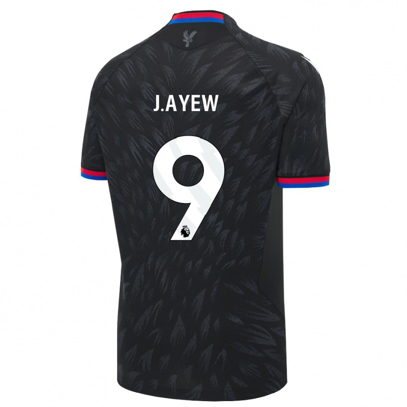 Danxen Men Jordan Ayew #9 Black Blue Red Away Jersey 2026/27 T-Shirt