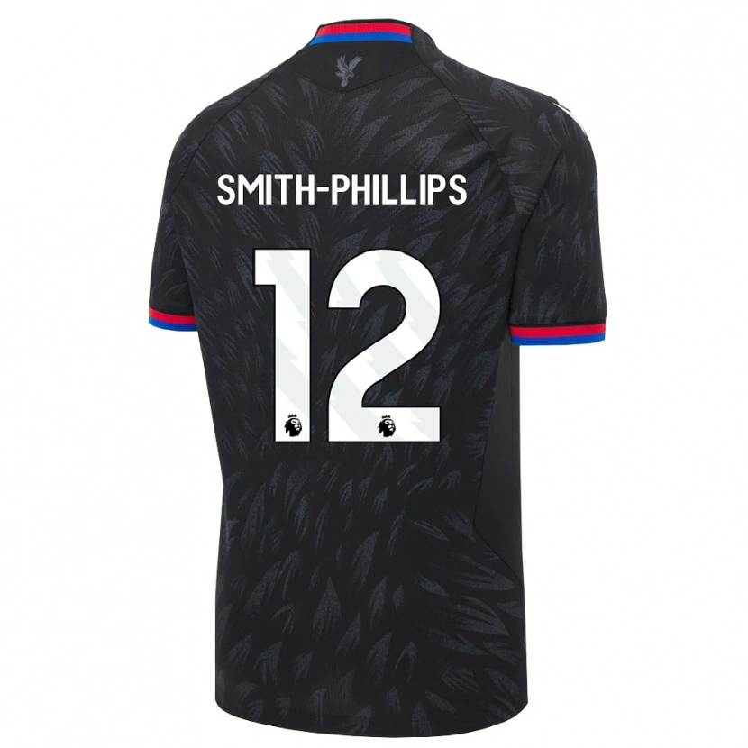 Danxen Men Kairo Smith-Phillips #12 Black Blue Red Away Jersey 2026/27 T-Shirt