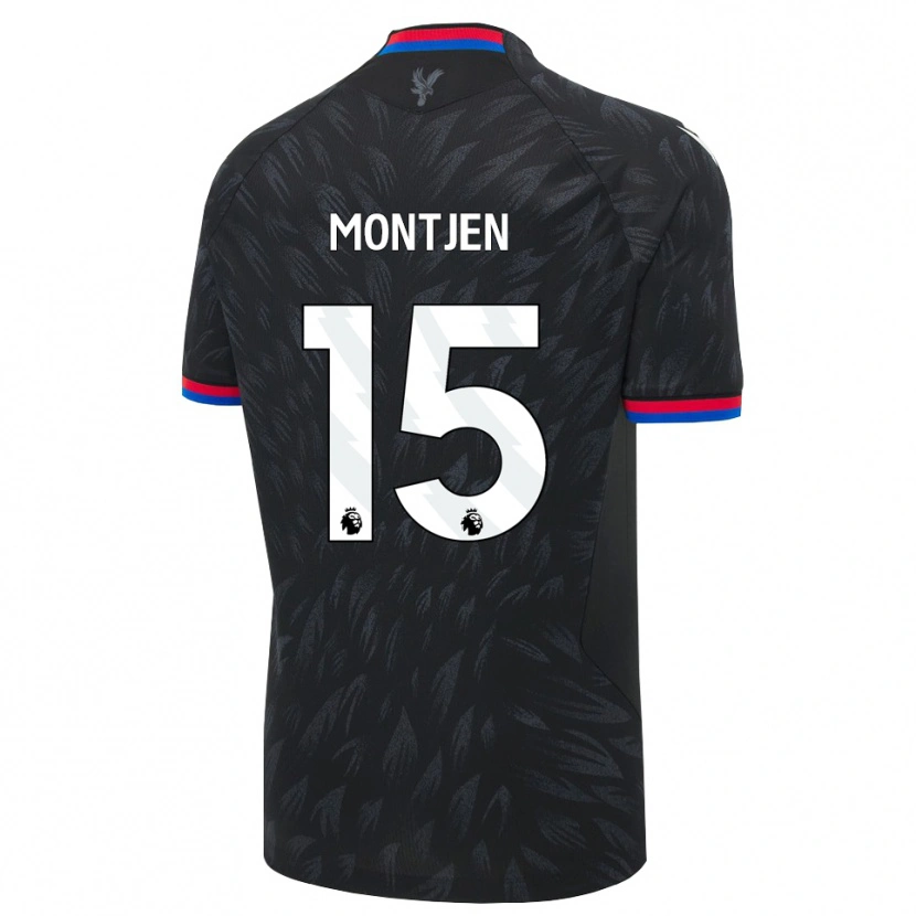 Danxen Men David Angibeaud #15 Black Blue Red Away Jersey 2026/27 T-Shirt