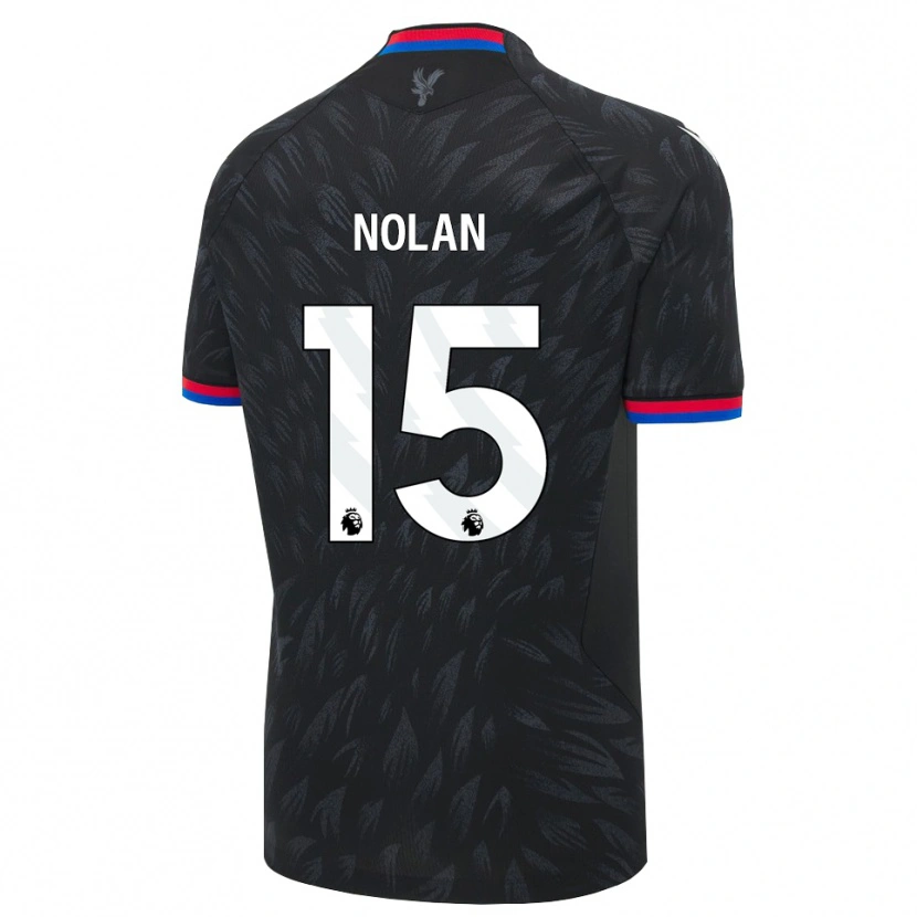 Danxen Men Hayley Nolan #15 Black Blue Red Away Jersey 2026/27 T-Shirt