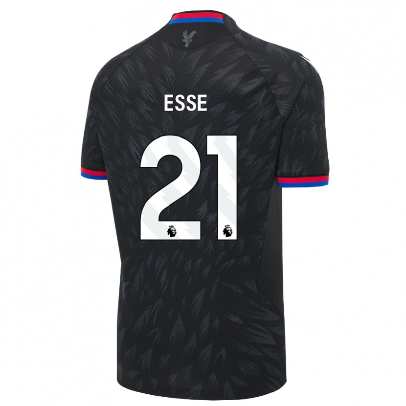 Danxen Men Romain Esse #21 Black Blue Red Away Jersey 2026/27 T-Shirt