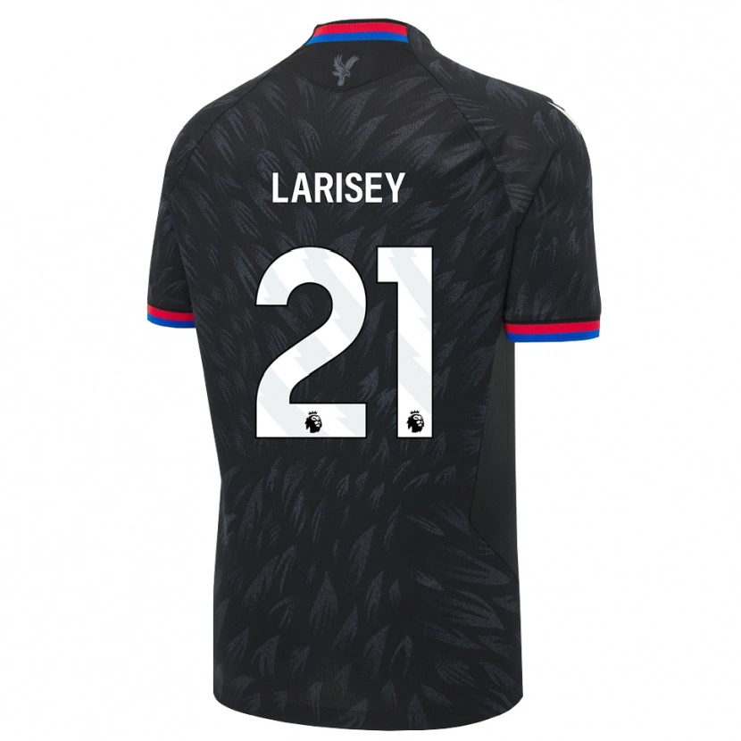 Danxen Men Clarissa Larisey #21 Black Blue Red Away Jersey 2026/27 T-Shirt