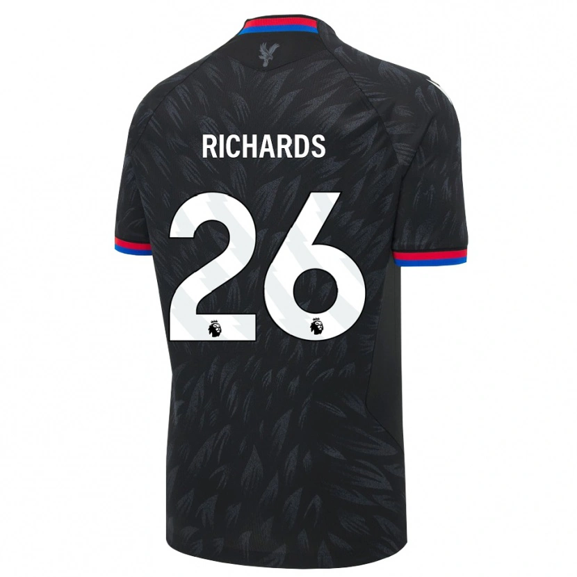 Danxen Men Chris Richards #26 Black Blue Red Away Jersey 2026/27 T-Shirt